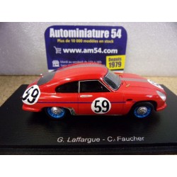 1959 DB HBR 4 n°59 Laffarge - Faucher Le Mans S8346 Spark Model