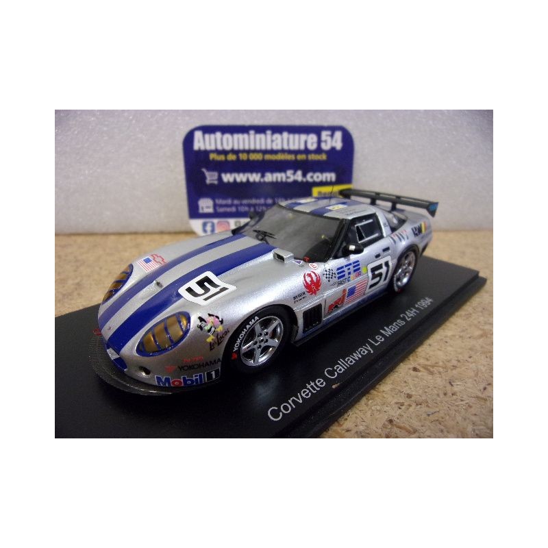 1994 Corvette Callaway n°51 Jelinski - Said -Maisonneuve Le Mans S5853 Spark Model
