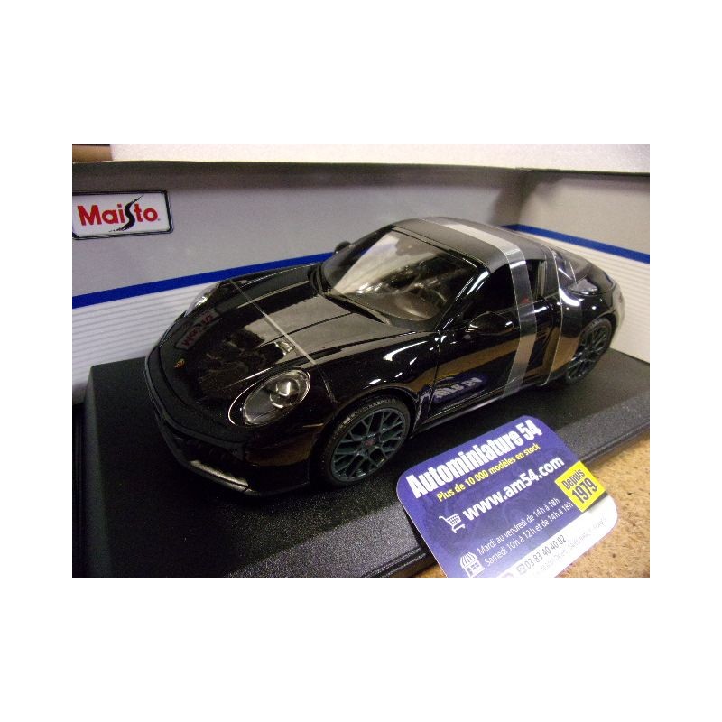 Porsche 911 - 992.2 Targa 4 GTS Black 31470BK Maisto
