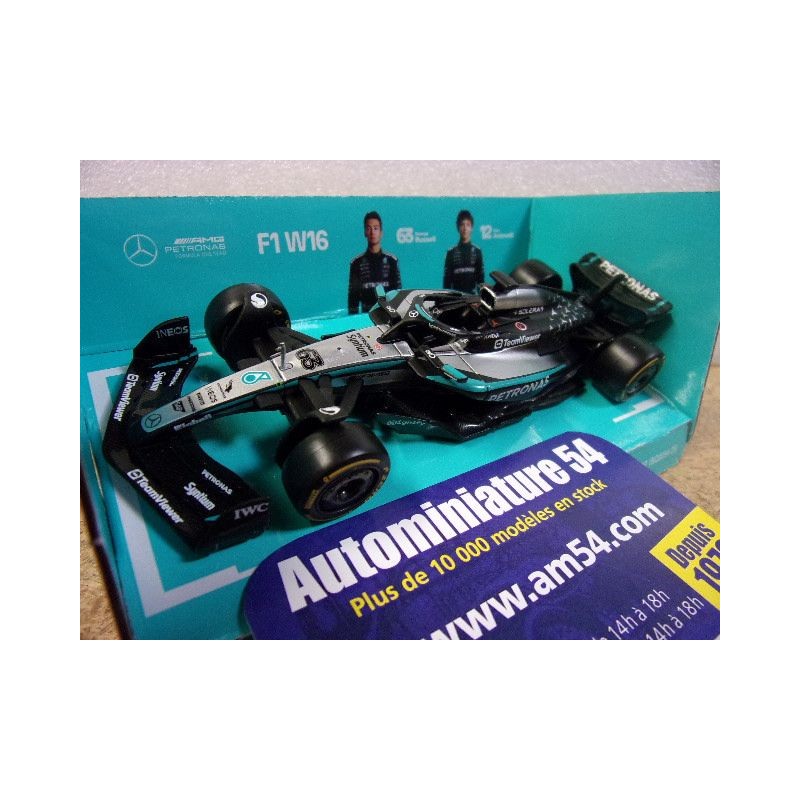 2025 Mercedes AMG W16 n°63 George Russell 18-38237-63 Bburago Racing
