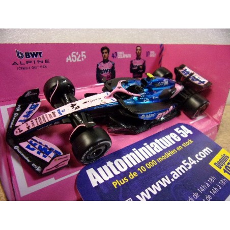 2025 Alpine A525 n°43 Franco Colapinto 18-38257-43 Bburago Racing