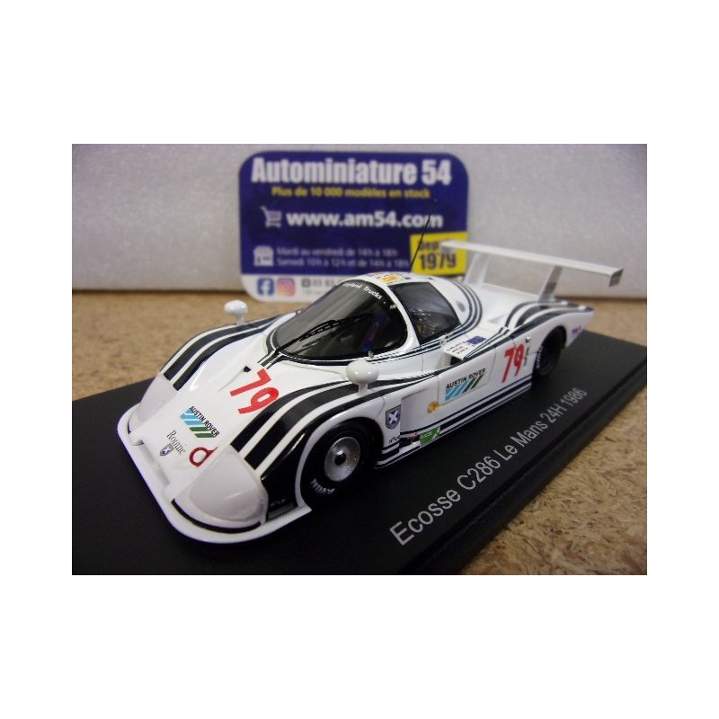 1985 Ecosse C286 n°79 Wilds - Mallock - Leslie Le Mans S8226 Spark Model