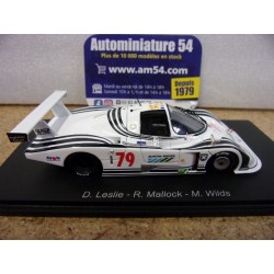 1985 Ecosse C286 n°79 Wilds - Mallock - Leslie Le Mans S8226 Spark Model