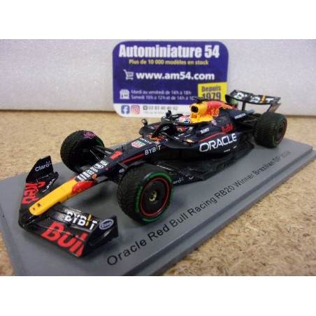 2024 Red Bull Honda RB20 n°1 Max Verstappen 1st winner Brazilian GP S9550 Spark Model