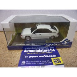 Citroen BX Sport Blanc Meije 1985 S4311003 Solido