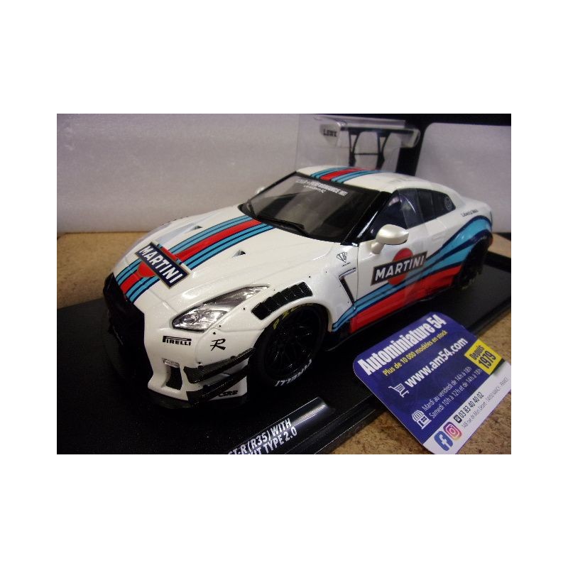 Nissan GT R35 Liberty Walk Body Kit Type 2 Martini 2024 S1805819 Solido