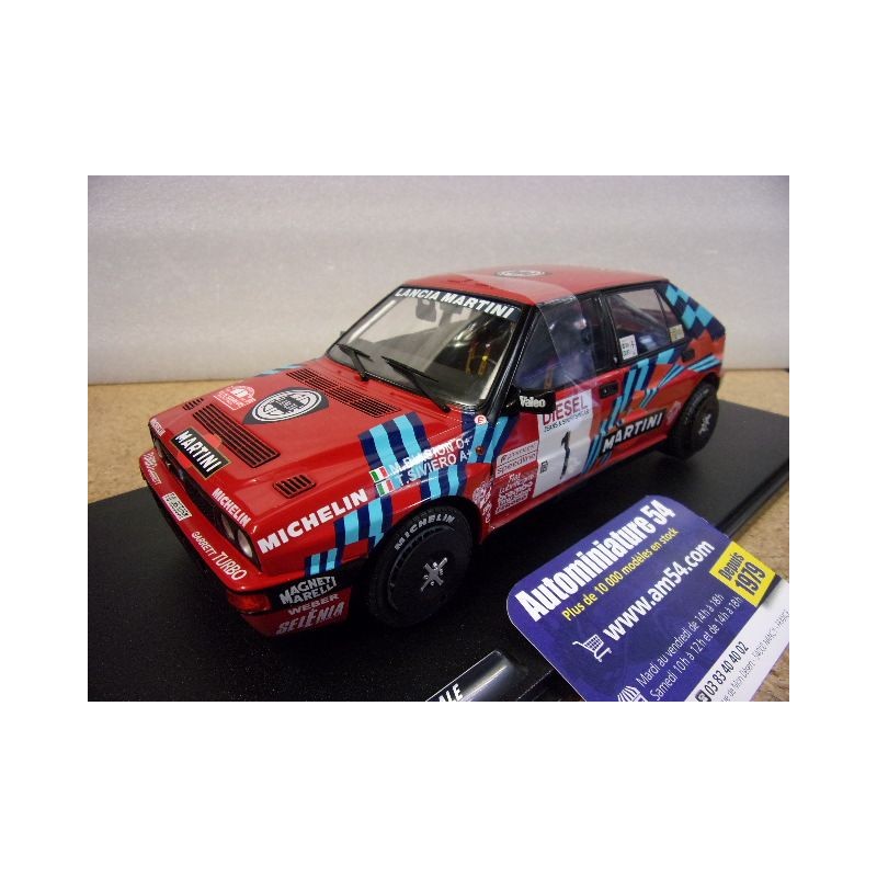1989 Lancia Delta HF Integrale n°1 Biasion -Siviero San Remo S1807808 Solido
