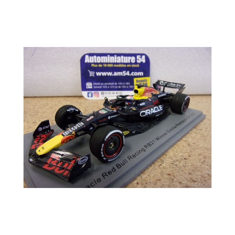 2025 Red Bull Honda RB21 n°1 Max Verstappen 1st Winner Emilia Romagna GP S9623 Spark Model