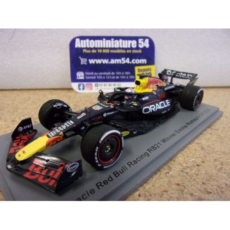 2025 Red Bull Honda RB21 n°1 Max Verstappen 1st Winner Emilia Romagna GP S9623 Spark Model