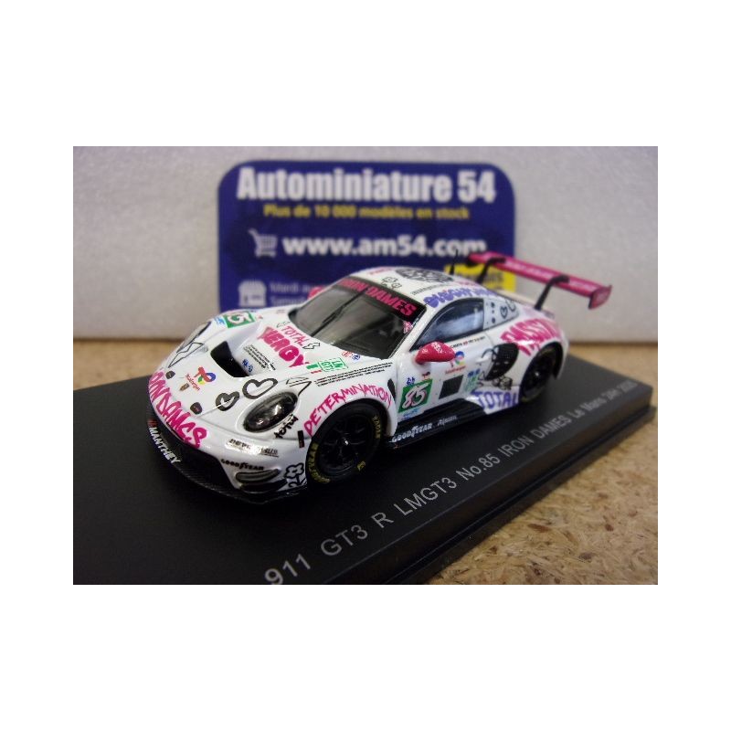 2025 Porsche911 GT3 R Iron Dames n°85 Martin - Frey - Bovy Le Mans 64S076 Spark Model Sparky
