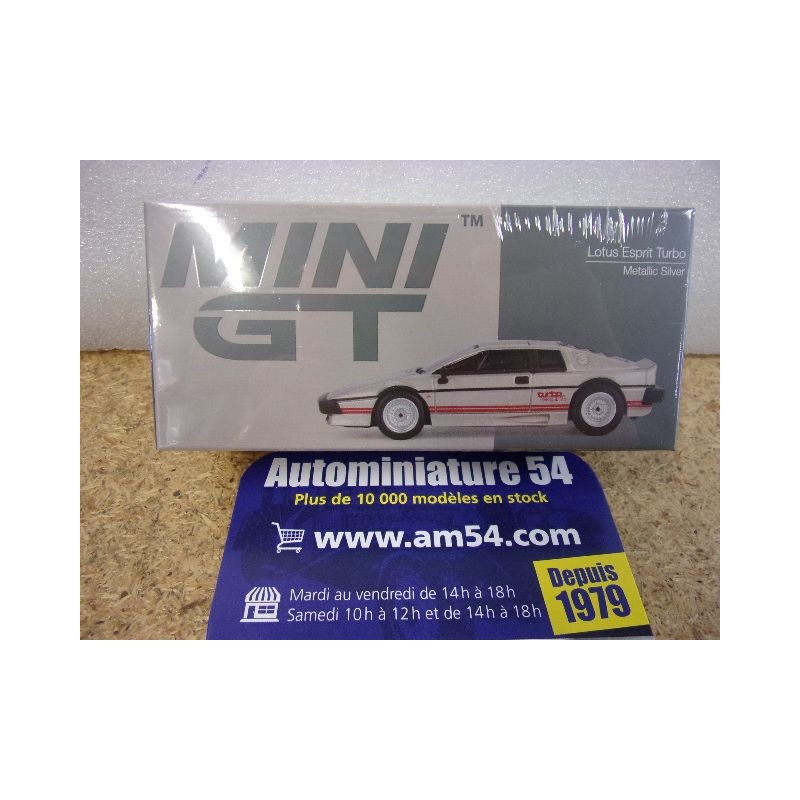 Lotus Esprit Turbo Silver Met. MGT01109 Mini GT