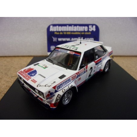 1980 Fiat 131 Abarth n°2 Munari - Jaubert 5th Bandama ref 1418 Trofeu