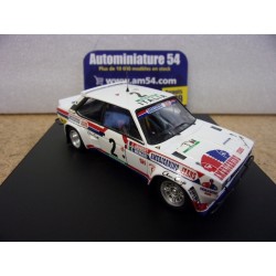 1980 Fiat 131 Abarth n°2 Munari - Jaubert 5th Bandama ref 1418 Trofeu