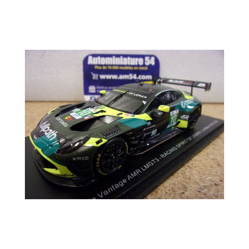 2025 Aston Martin Vantage AMR LMGT3 n°10 Deboer - Hasse Clot - Barrichello Le Mans S9289 Spark Model
