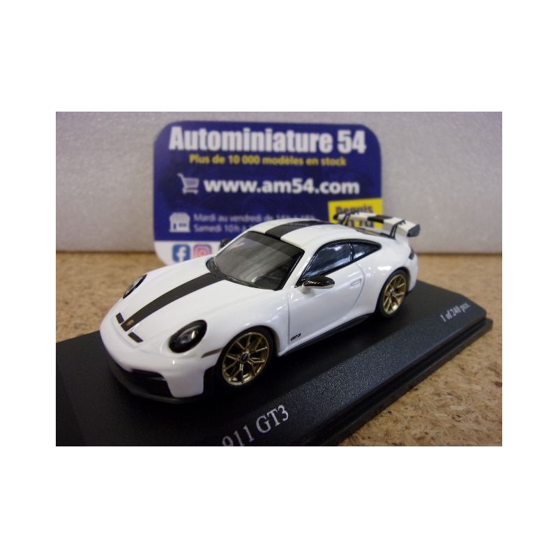 Porsche 911 - 992 GT3 White Weissach Package 640064221 Minichamps
