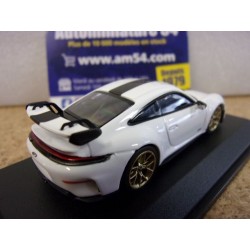 Porsche 911 - 992 GT3 White Weissach Package 640064221 Minichamps