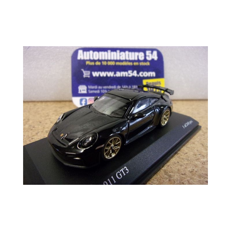 Porsche 911 - 992 GT3 Black Weissach Package 640064222 Minichamps