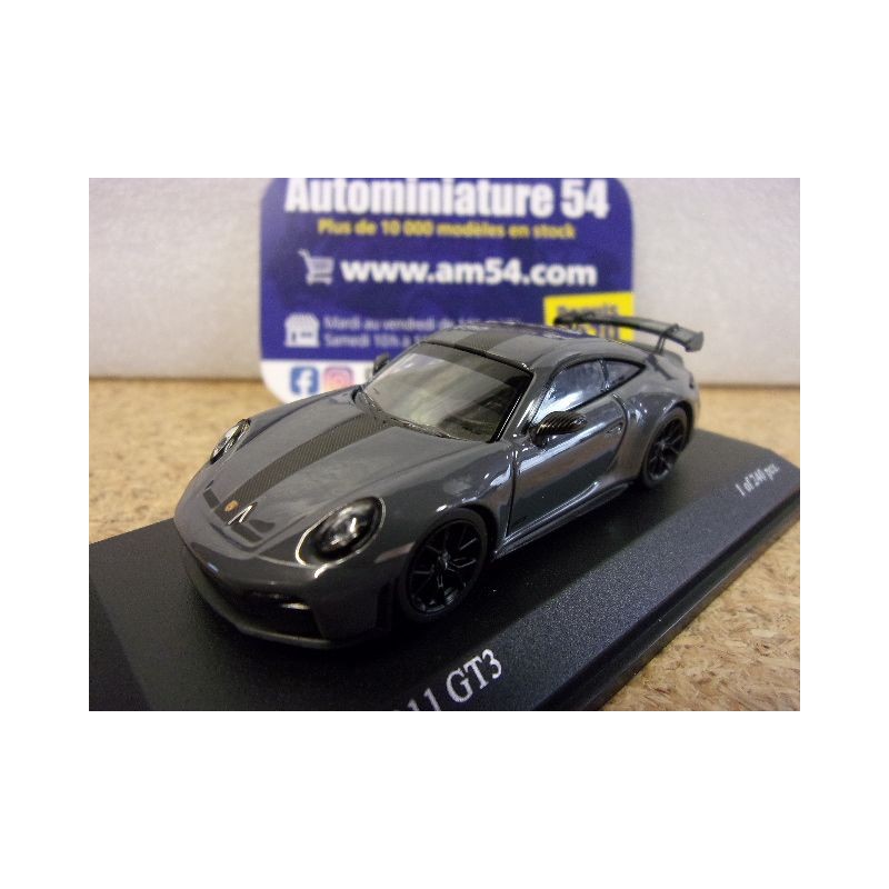 Porsche 911 - 992 GT3 SchieferGrau Neo Weissach Package 2025 640064225 Minichamps