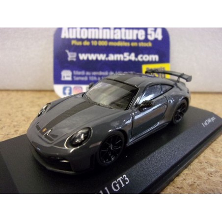 Porsche 911 - 992 GT3 SchieferGrau Neo Weissach Package 2025 640064225 Minichamps