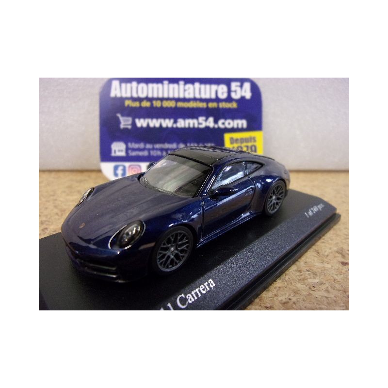 Porsche 911 - 992 Carrera EnzianBlaumet. 2025 640064022 Minichamps