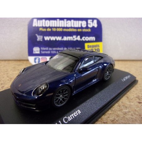 Porsche 911 - 992 Carrera EnzianBlaumet. 2025 640064022 Minichamps