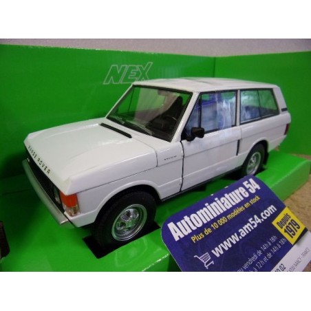 Range Rover white 1970 1/24 24128WWT  Welly