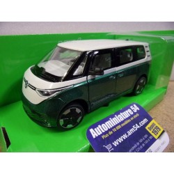 Volkswagen ID Buzz White - Green 24119DT-WG Welly