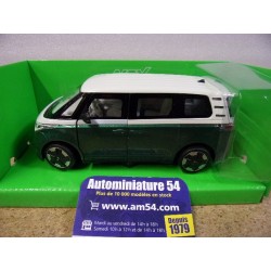 Volkswagen ID Buzz White - Green 24119DT-WG Welly