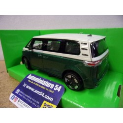 Volkswagen ID Buzz White - Green 24119DT-WG Welly