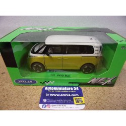 Volkswagen ID Buzz White - Yellow 24119DT-WY Welly