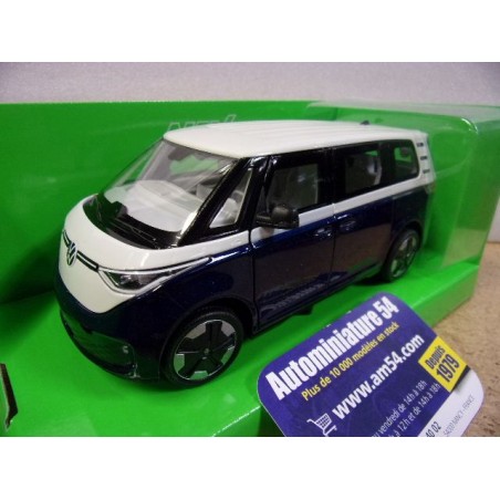 Volkswagen ID Buzz White - Blue 24119DT-WBl Welly