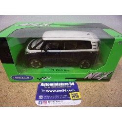 Volkswagen ID Buzz White - Blue 24119DT-WBl Welly