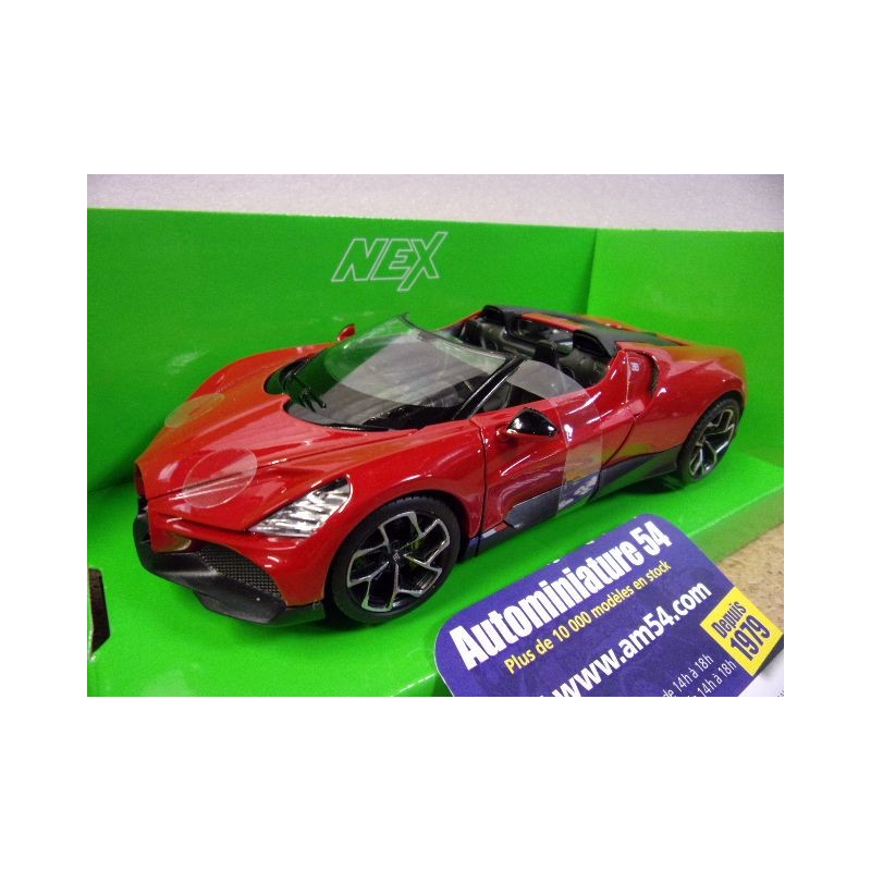 Bugatti W16 Mistral Red 24127WR Welly