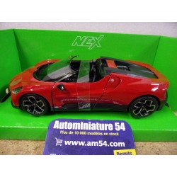 Bugatti W16 Mistral Red 24127WR Welly