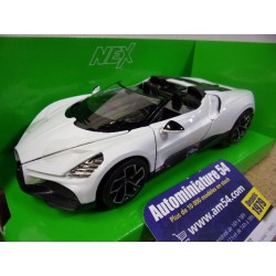 Bugatti W16 Mistral White 24127WW Welly