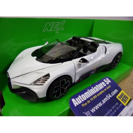Bugatti W16 Mistral White 24127WW Welly