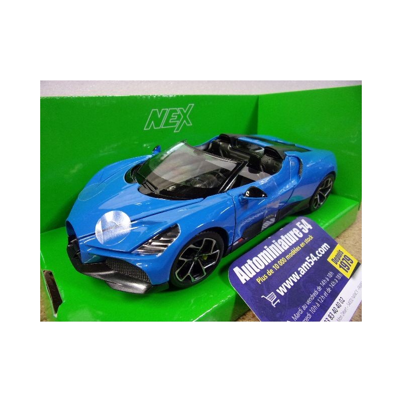 Bugatti W16 Mistral Blue 24127WB Welly