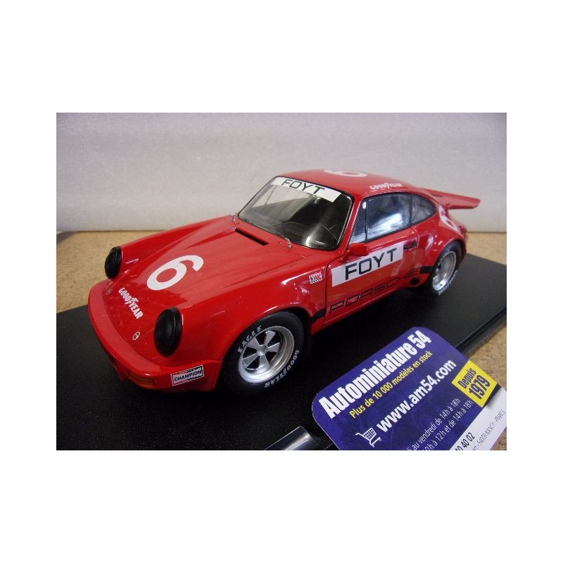 1974 Porsche 911 RS 3.0 n°6 Foyt Iroc S1810704 Solido