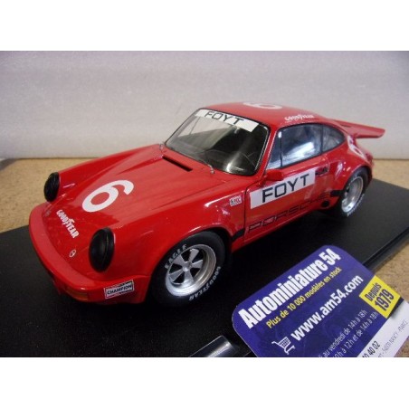 1974 Porsche 911 RS 3.0 n°6 Foyt Iroc S1810704 Solido