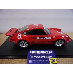 1974 Porsche 911 RS 3.0 n°6 Foyt Iroc S1810704 Solido