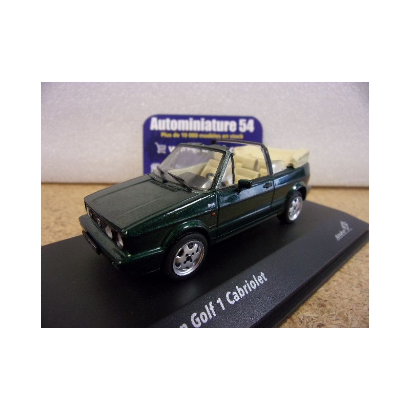 Volkswagen Golf 1 Cabriolet Classic line Green S4315803 Solido