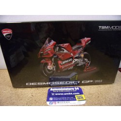 2022 Ducati Desmosedici GP n°63 Francesco Bagnaia World Champion TSMMC0018 TrueScale Miniatures