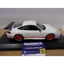 Porsche 911 - 996 GT3 RS White - Red 2002 155062020 Minichamps