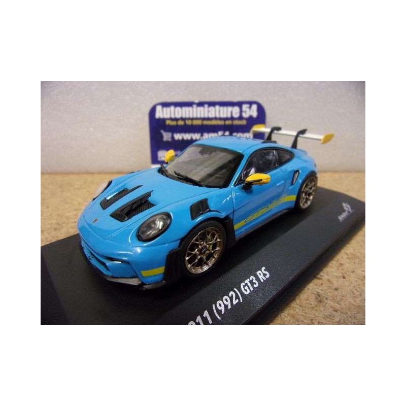 Porsche 911 - 992 GT3 RS Tribute to 24H Daytona 2002 Riviera Blue S4314803 Solido
