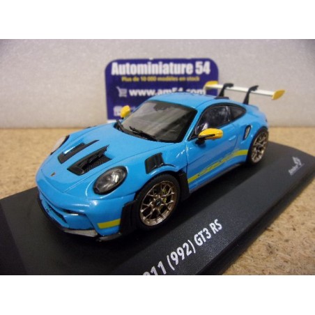Porsche 911 - 992 GT3 RS Tribute to 24H Daytona 2002 Riviera Blue S4314803 Solido