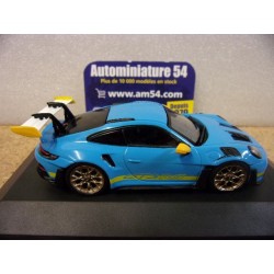Porsche 911 - 992 GT3 RS Tribute to 24H Daytona 2002 Riviera Blue S4314803 Solido
