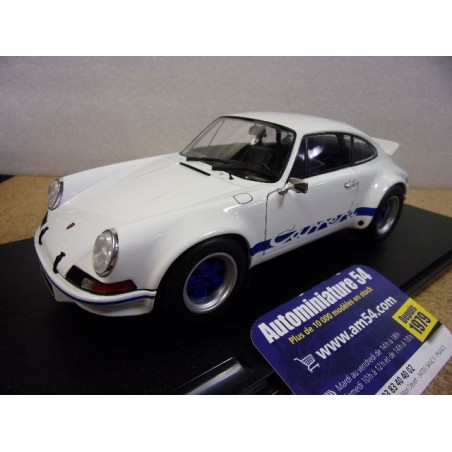 Porsche 911 Carrera RSR White - Blue Stripes 1973 S1801119 Solido