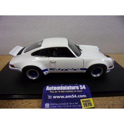 Porsche 911 Carrera RSR White - Blue Stripes 1973 S1801119 Solido