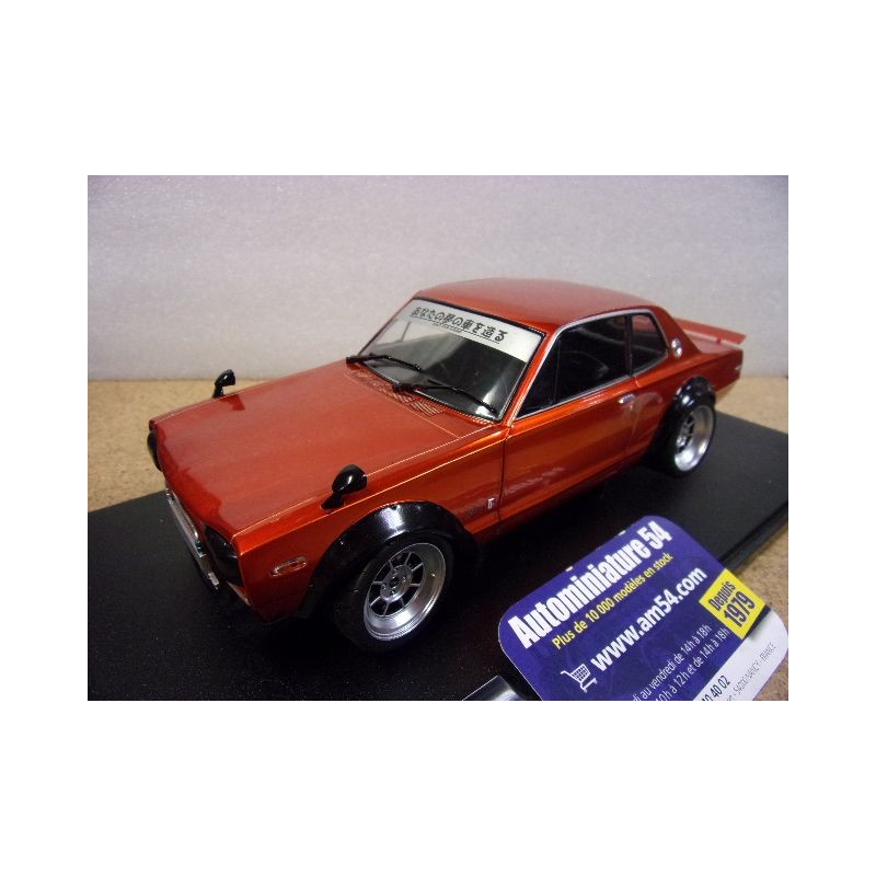 Nissan Skyline C10 Hakosuka Solido Works Orange 1970 S1813003 Solido