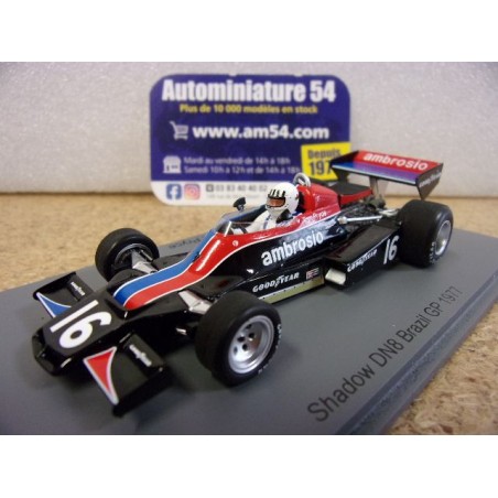 1977 Shadow DN8 n°16 Tom Pryce Brazil GP S3913 Spark Model